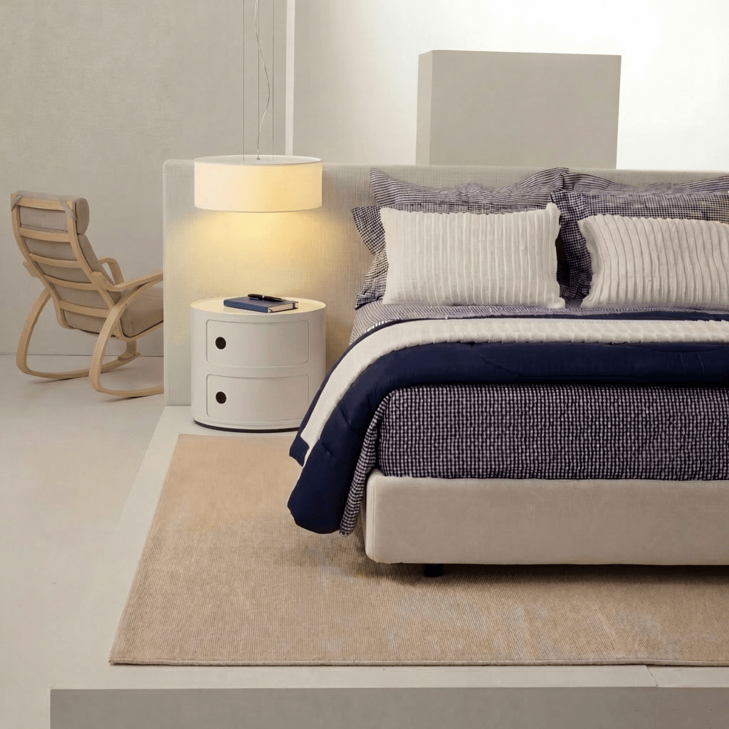 01 32 0147 Lencol de Cima Avulso Mix And Match Xadrez Marinho Branco 001